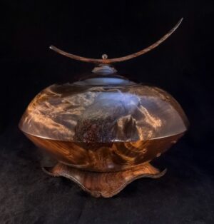 Paper Birch & Walnut Hollow Vessel