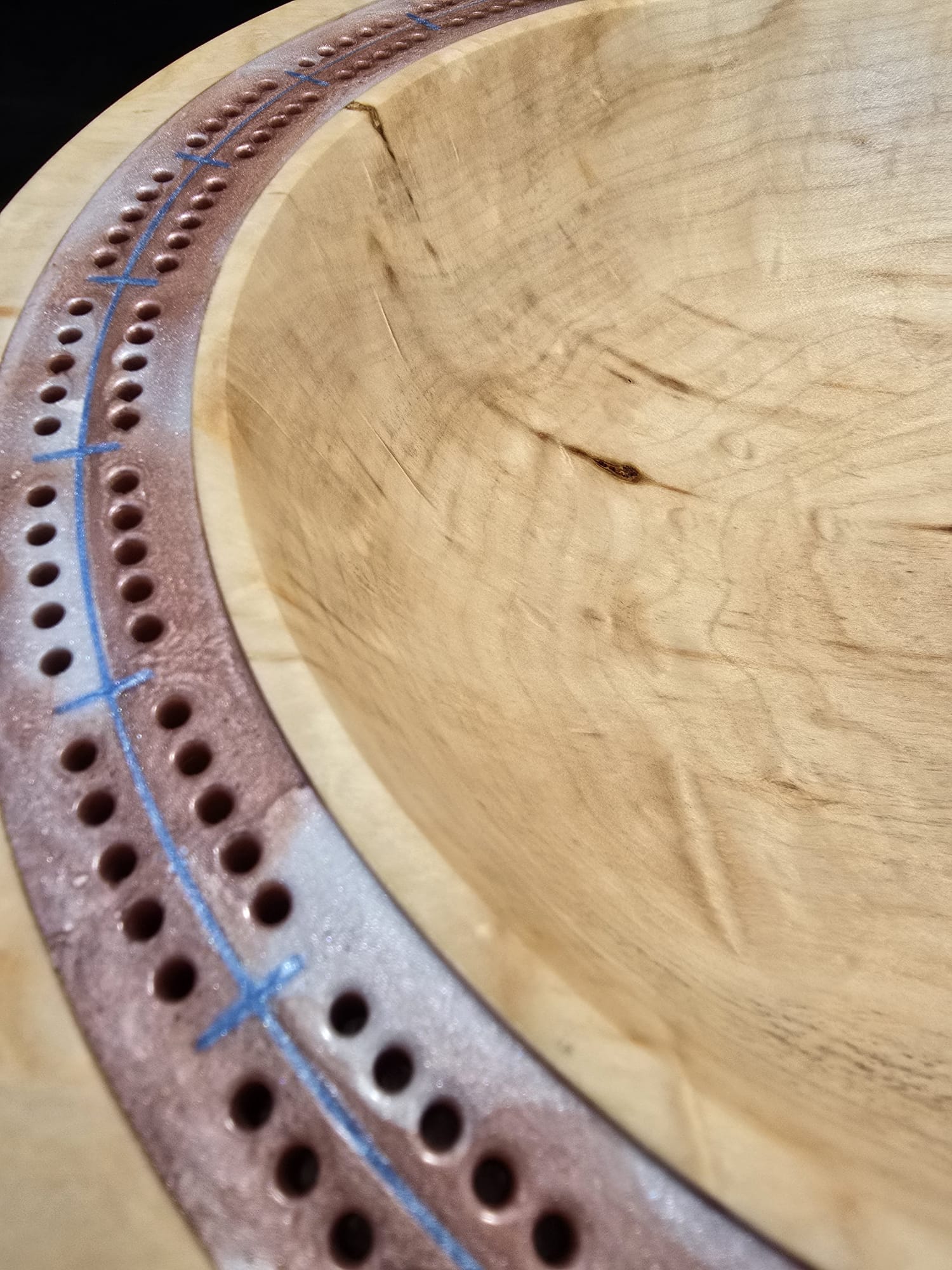 Box Elder Cribbage Bowl - Image 4
