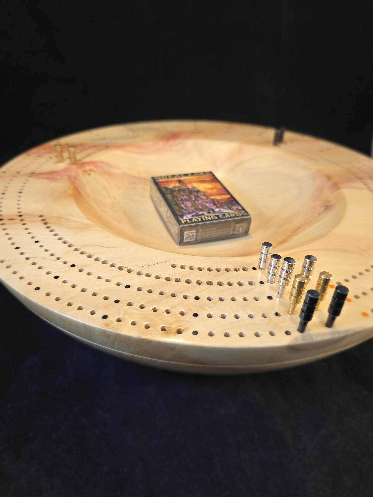 Box Elder Cribbage Bowl - Image 2
