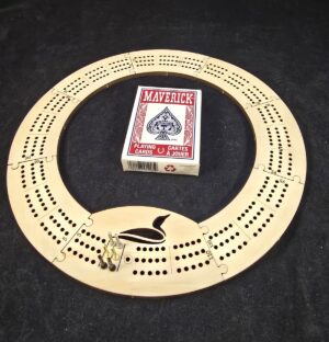 Loon 3 Track Travel Cribbage Set