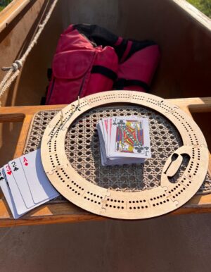 Canoe 2 Track Travel Cribbage Set